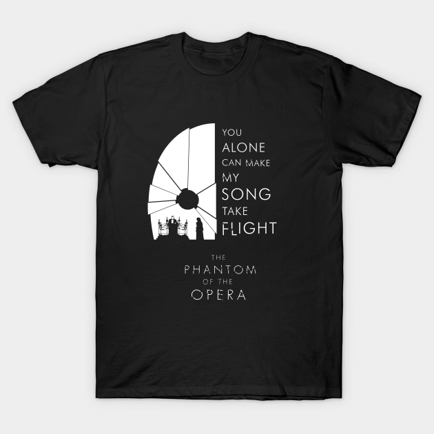 The Phantom of the Opera - Music of the Night 2 T-Shirt by Mandos92